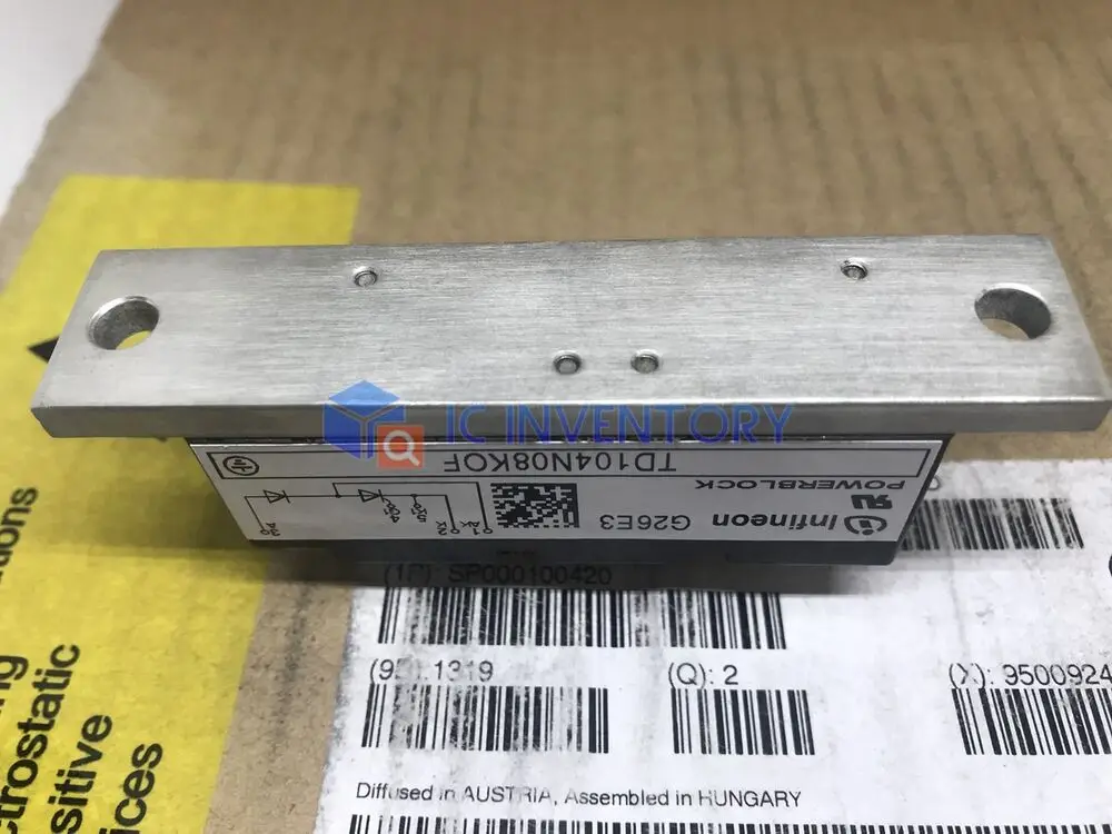 1PCS EUPEC/INFINEON  TD104N08KOF Power Module Supply New 100% Quality Guarantee