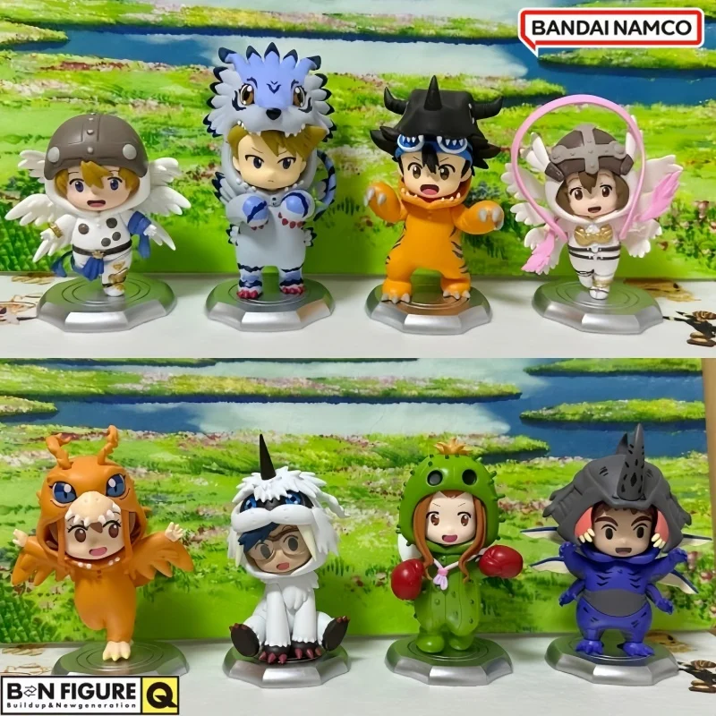 

Bandai Namco Digimon Adventure Blind Box Q Version Figure Second Series Plush Costume Collectible Figurine Gift For Anime Fans