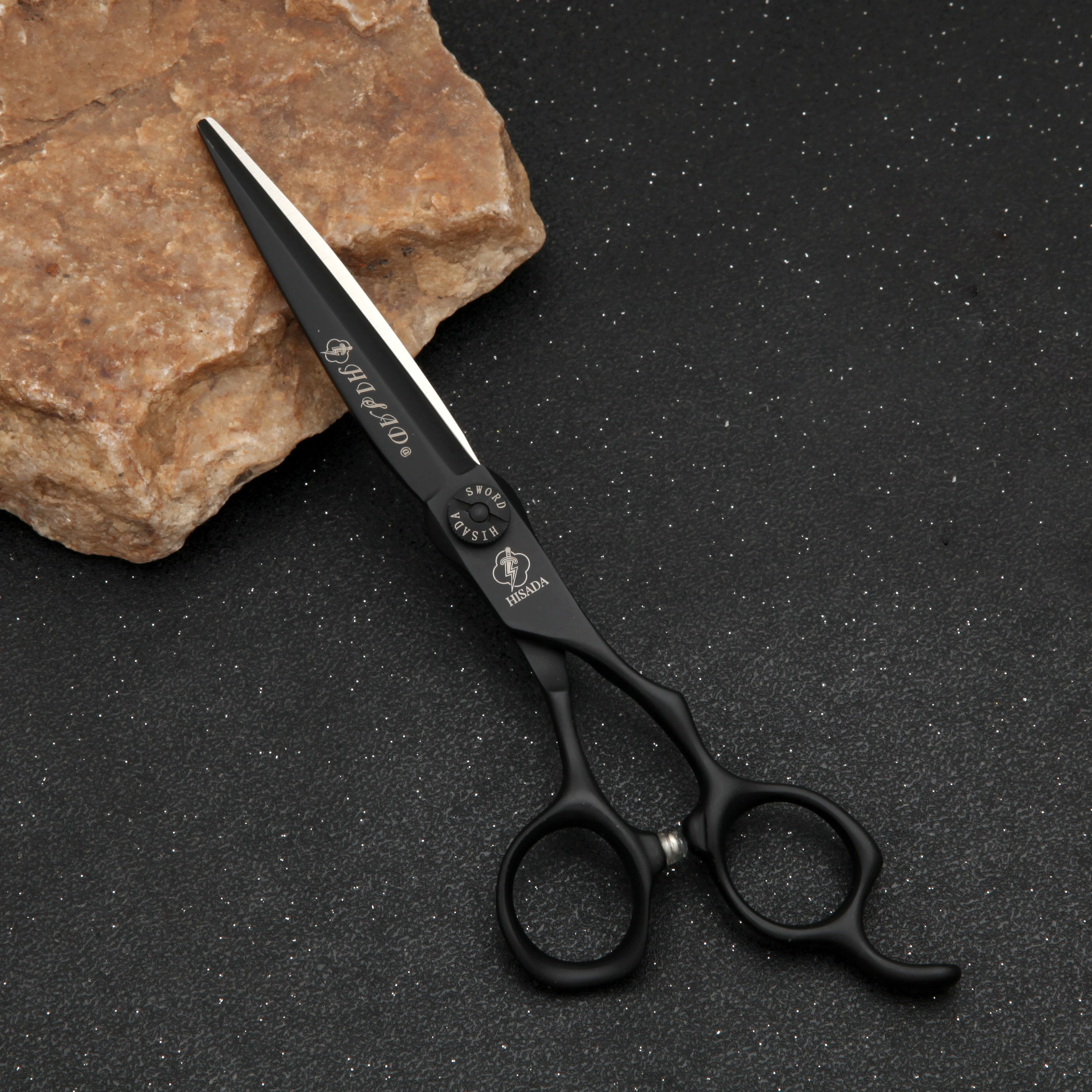 HISADA cortes de pelo profesionales VG10 Material plata/oro/nijeras negras 6,0 6,5 7,0 pulgadas tijeras de corte de pelo herramientas de corte de pelo