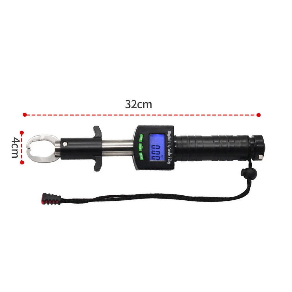 Pinza digital LED con báscula para pesca – Alicate hasta 25 kg - imagen 3