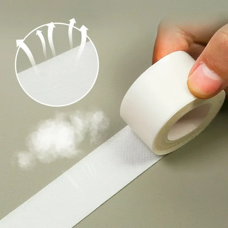 1/2/3 Rolls Hat Shirt Collar Anti-dirty Grime Protector Fixing Sticker Self-adhesive Disposable Tape Rolled Sweat-absorbent Tape