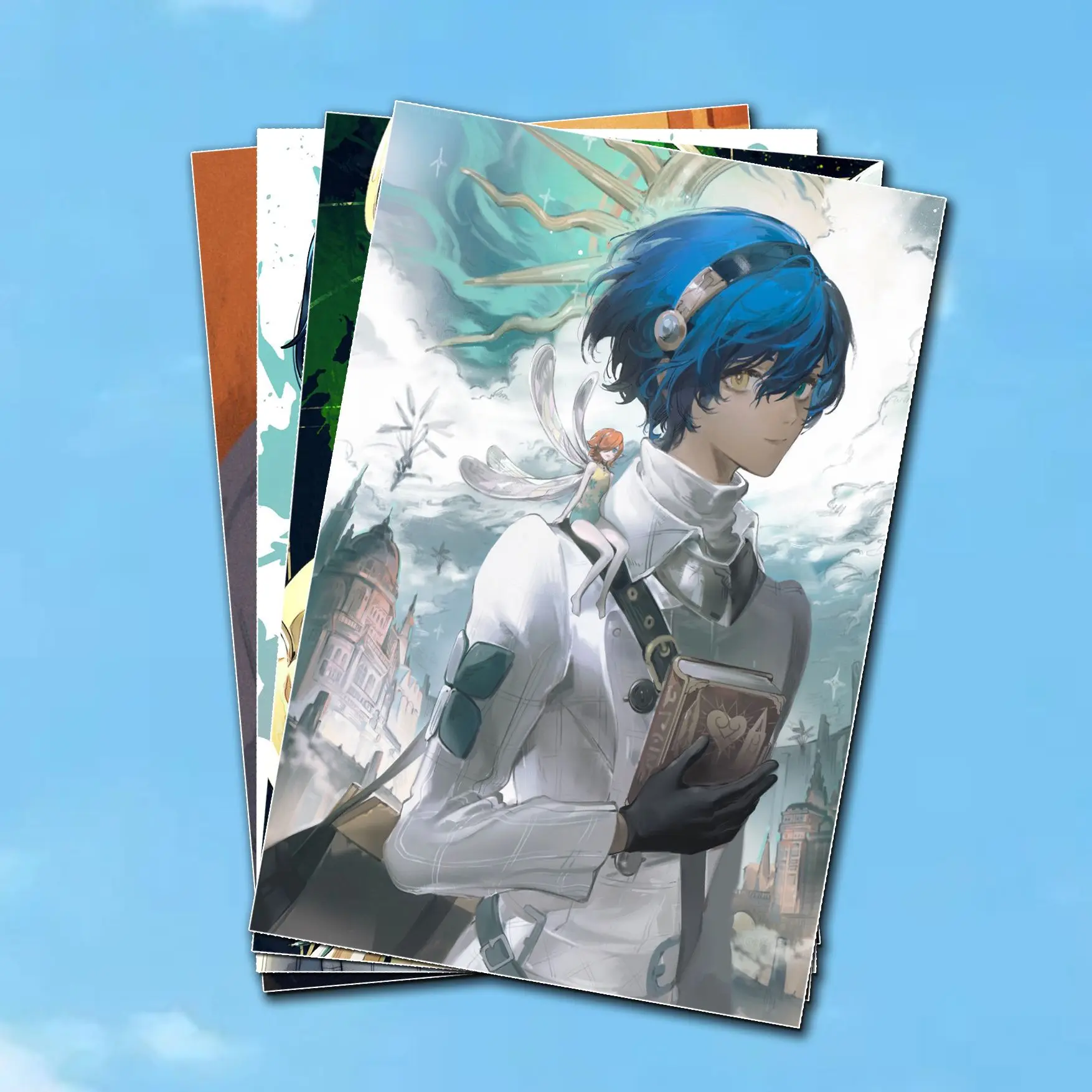 (Fanmade)Japanse Anime Metaphor: ReFantazio Poster Card Sticker Acrylic Stand Photo Picture Book Keychain