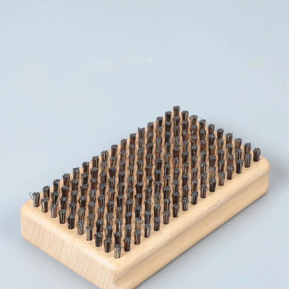 Ski Waxing Polishing Brush Set Brass Nylon Horsehair Tools Maintenance Kit For Snowboard Base Surface Preparation Gear