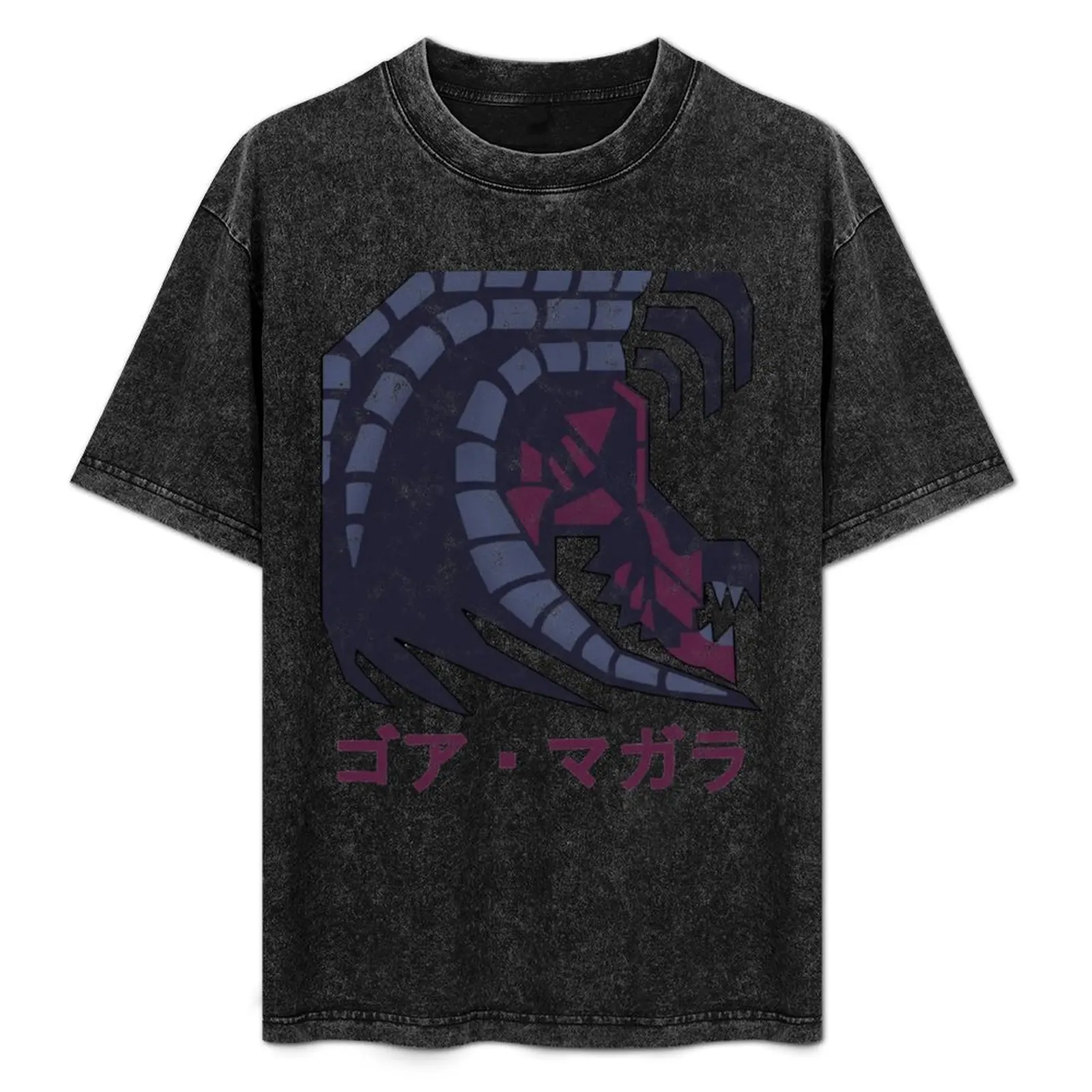 

Monster Hunter Gore Magala Kanji T-Shirt sports fans boys animal print valentines clothes oversizeds funny t shirts for men