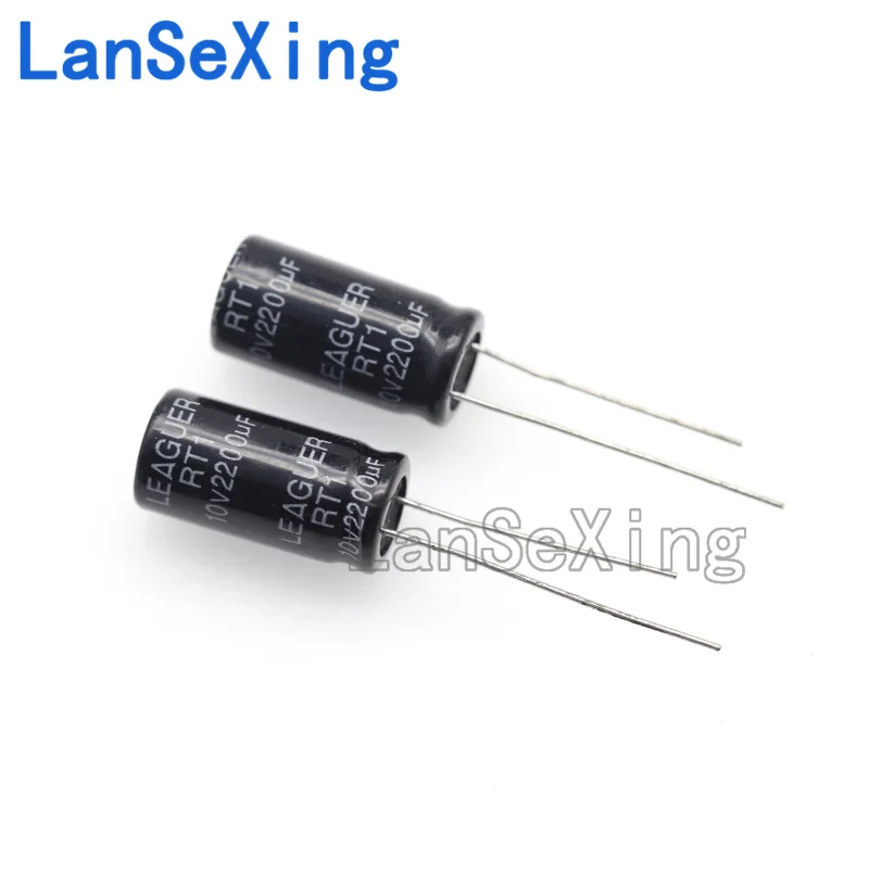 Capacitor eletrolítico 10v 220uf, volume 5x7mm 5x11mm 220uf