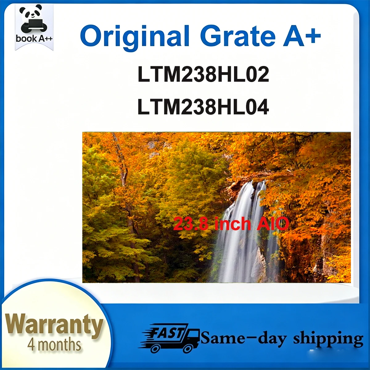 Pantalla LCD FHD Original Nueva de 23.8 Pulgadas LTM238HL02 LTM238HL04 para Lenovo, DELL, HP, Monitores de Computadora