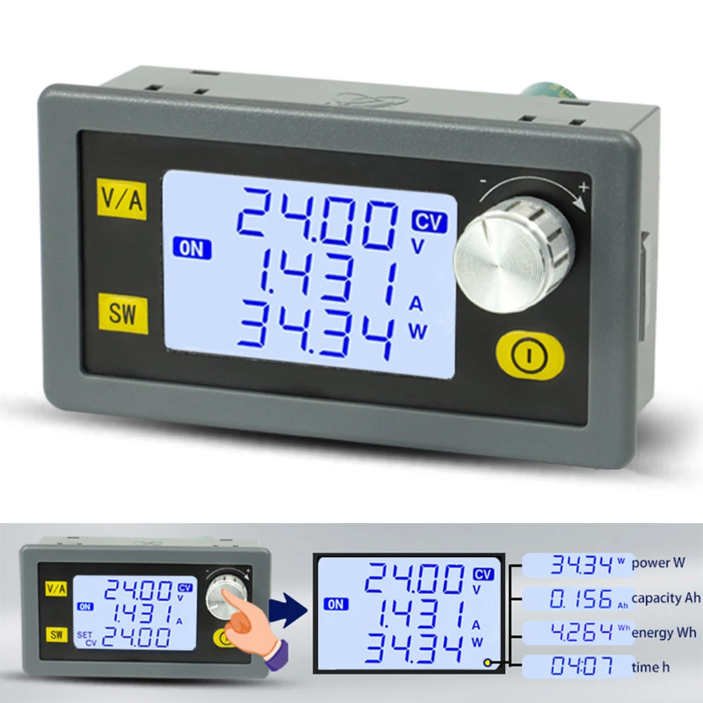 XY-SK35H Digitale Controle DC Buck Boost Converter 5-30V Naar 6-36V 35W/80W 0-5.0A Step Up Down Gereglementeerde Voedingsmodule