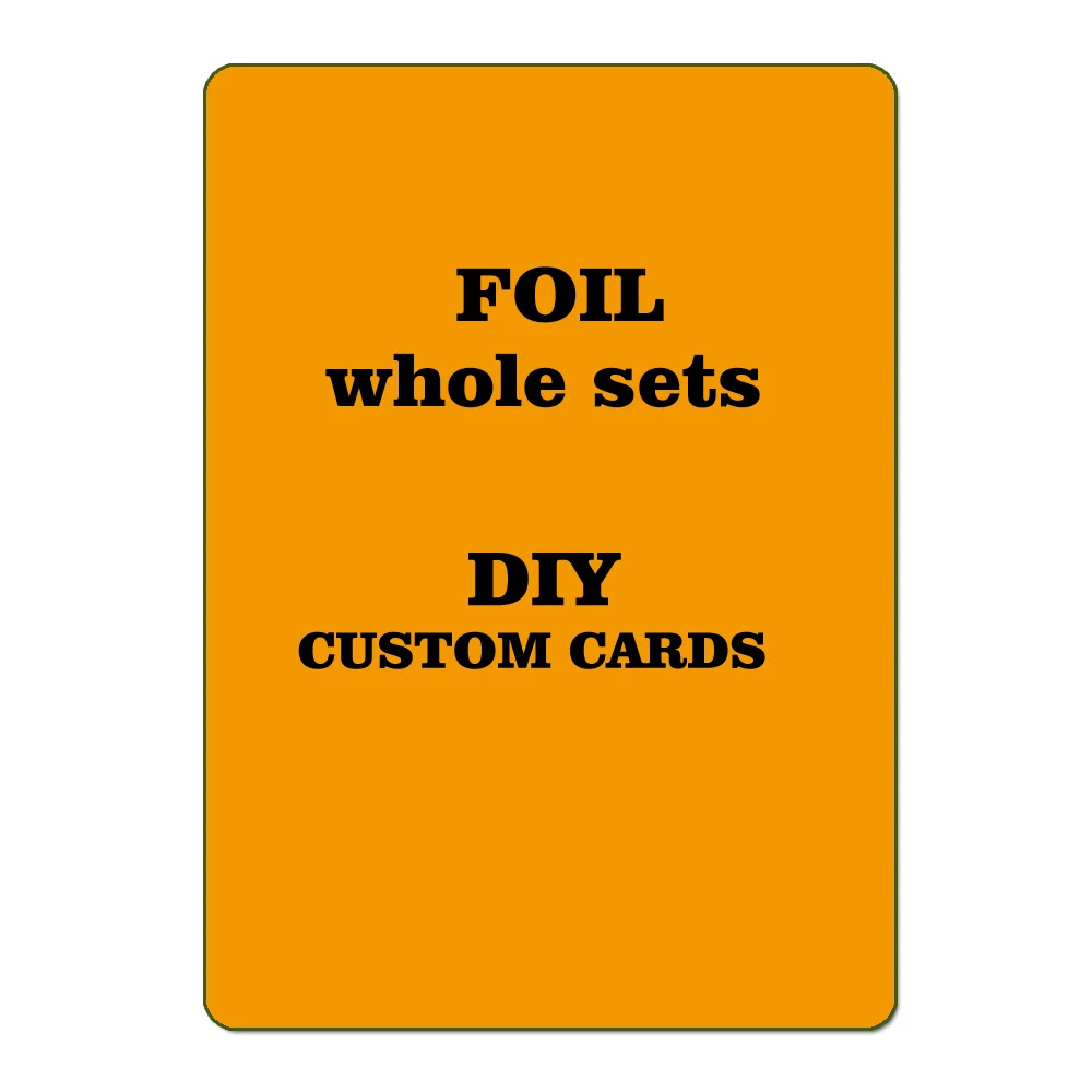 

BL FOIL CARDS BLACK Core Paper Judge Custom Black Lotus Kaladesh/Zendikar/TOP Quality TCG Playing Card Board Games DCI Proxy