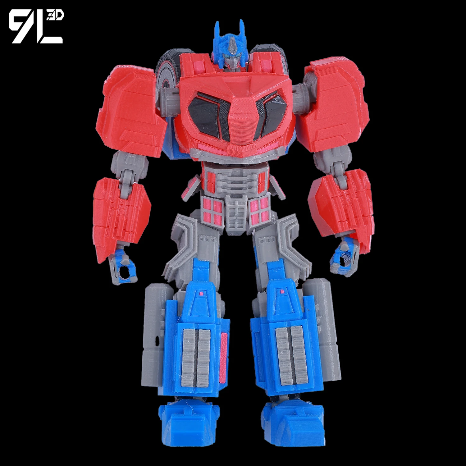 ​ 9L3D Lucky13 Transformers Optimus Prime Action Figure Dummy13 مع السيف البرتقالي T13 ألعاب متعددة المفاصل قابلة للجمع Titan13 ​