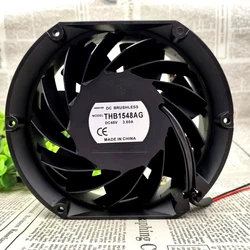 THB1548AG DC 48V 3.60A 144W 7500RPM 17cm 17251 172x150x51mm Automobile supercharger air compressor inverter large air volume fan