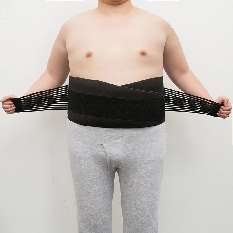 6XL Medical Bone Lumbar Support Back Brace Posture Corrector Waist Trimmer Belt Protector Weight Loss Injury Muscle Compression