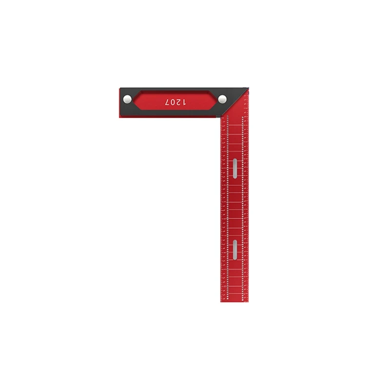 

Precision L-Type Aluminium Alloy Square Scribe Marking Line Drawing Ruler Scribing Measuring Gauge Tool-320Mm Reusable