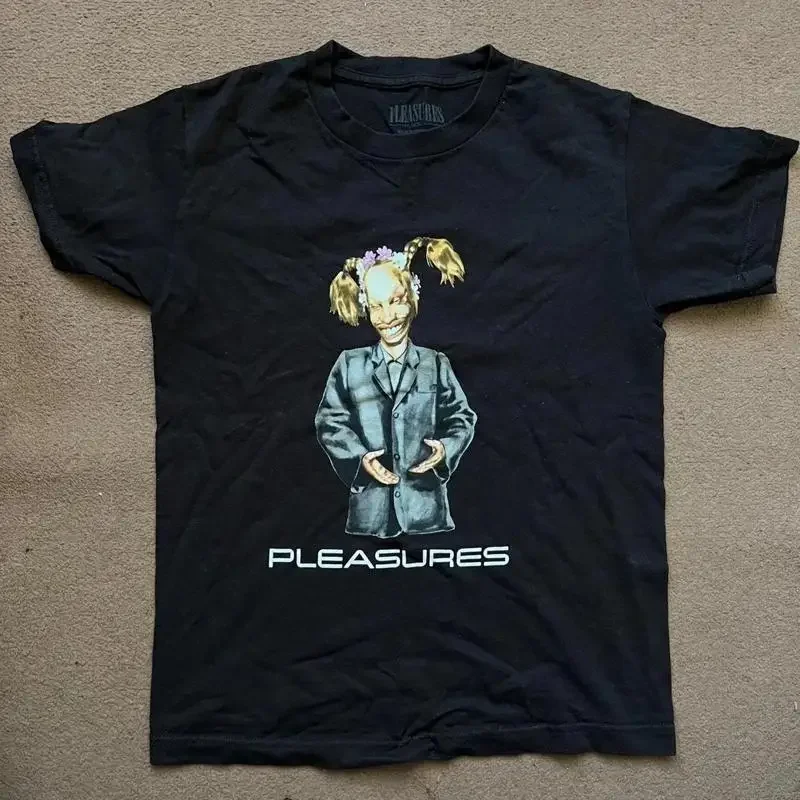 Remake Pleasures X Aphex Twin t shirt  tee