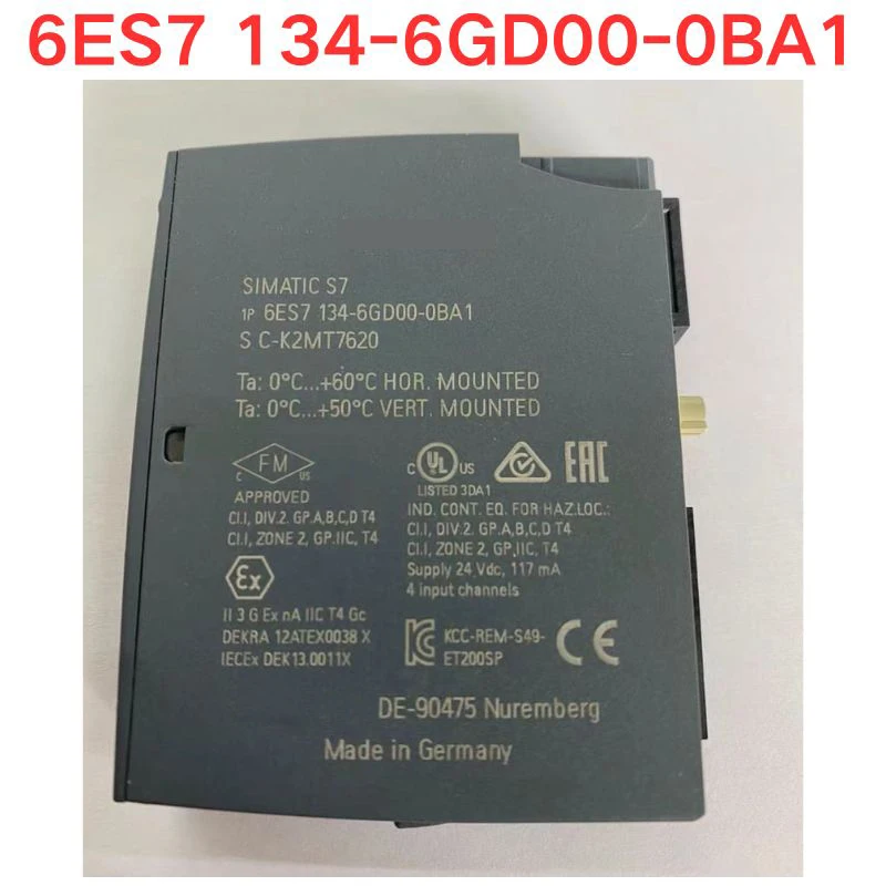 Used 6ES7 134-6GD00-0BA1 6ES7134-6GD00-0BA1 module Function check OK