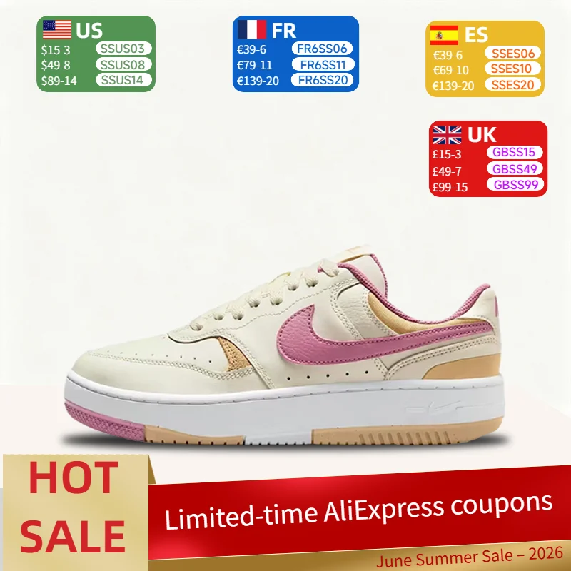 Nike Gamma Force Trendy, Versatile, Comfortable, Durable, Lightweight, Premium Low-Top Casual Skate Shoes for Women DX9176-005