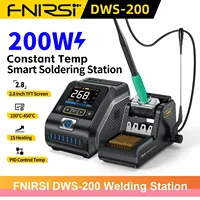 FNIRSI DWS-200 200W Rework Soldering Station C210/C245 Handle with Soldering Helping Hand Electronic Welding Repair Solder Tools