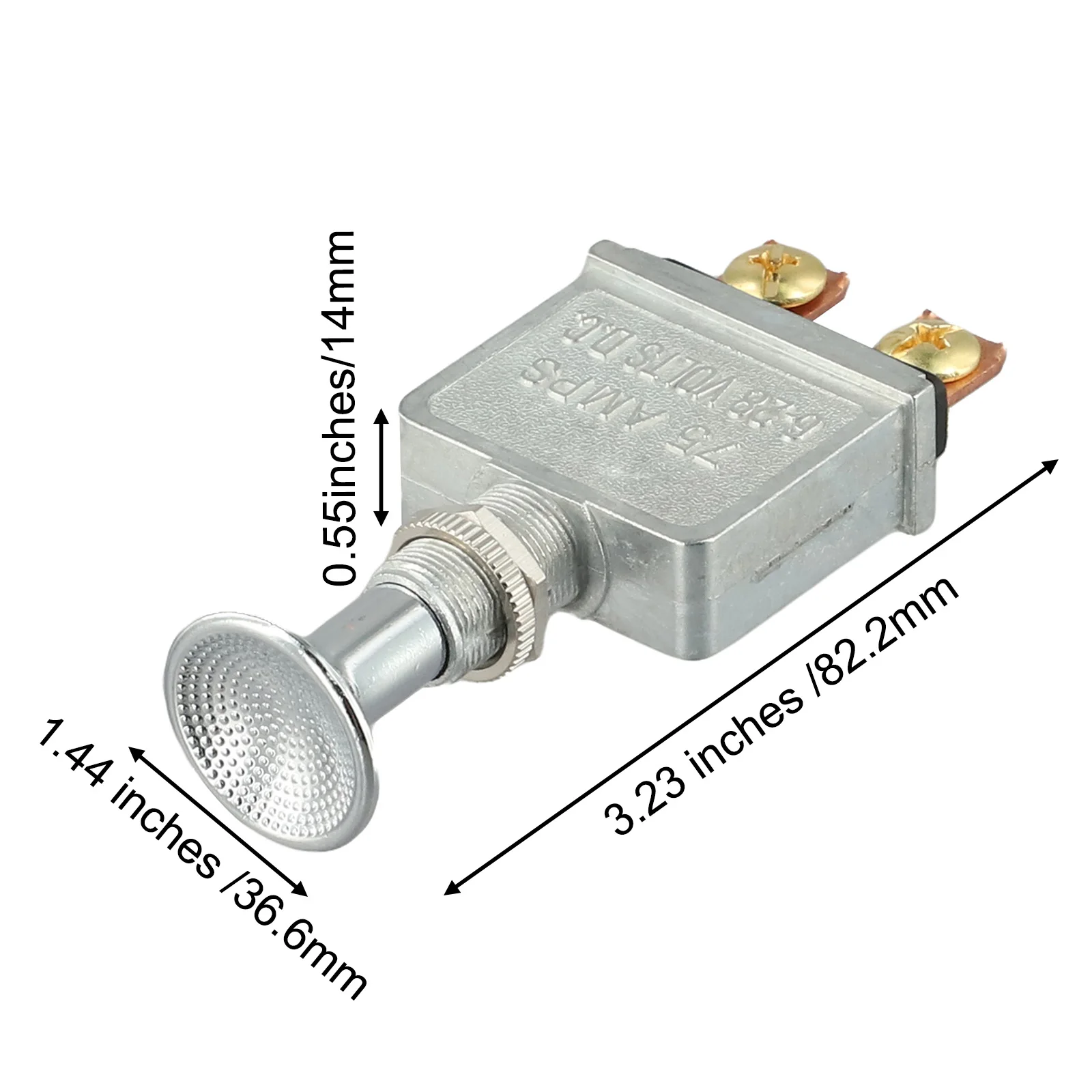 75A Switch Heavy Duty Switch Secure Connections Versatile Applications Copper Screw Terminals Automotive Switch