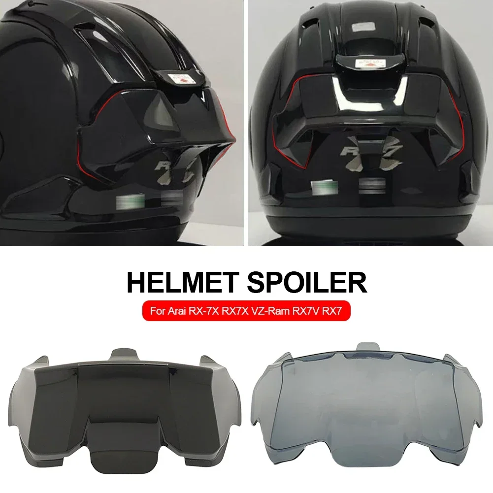 For Arai RX-7X RX7X VZ-Ram RX7V RX7 Motorcycle Helmet Spoiler Rear Trim Helmet Spoiler Accessories