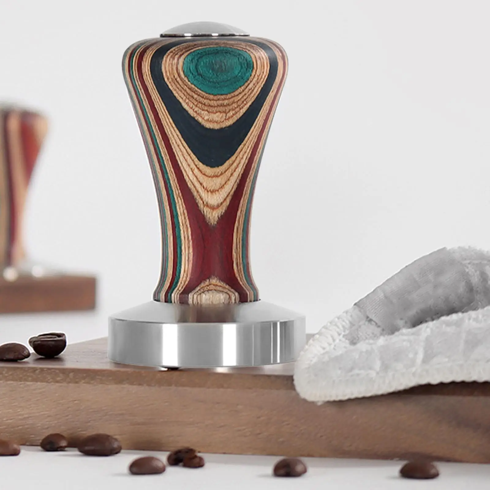 Темпер для кофе, ручной темпер для эспрессо, аксессуар для кофемашины из нержавеющей стали