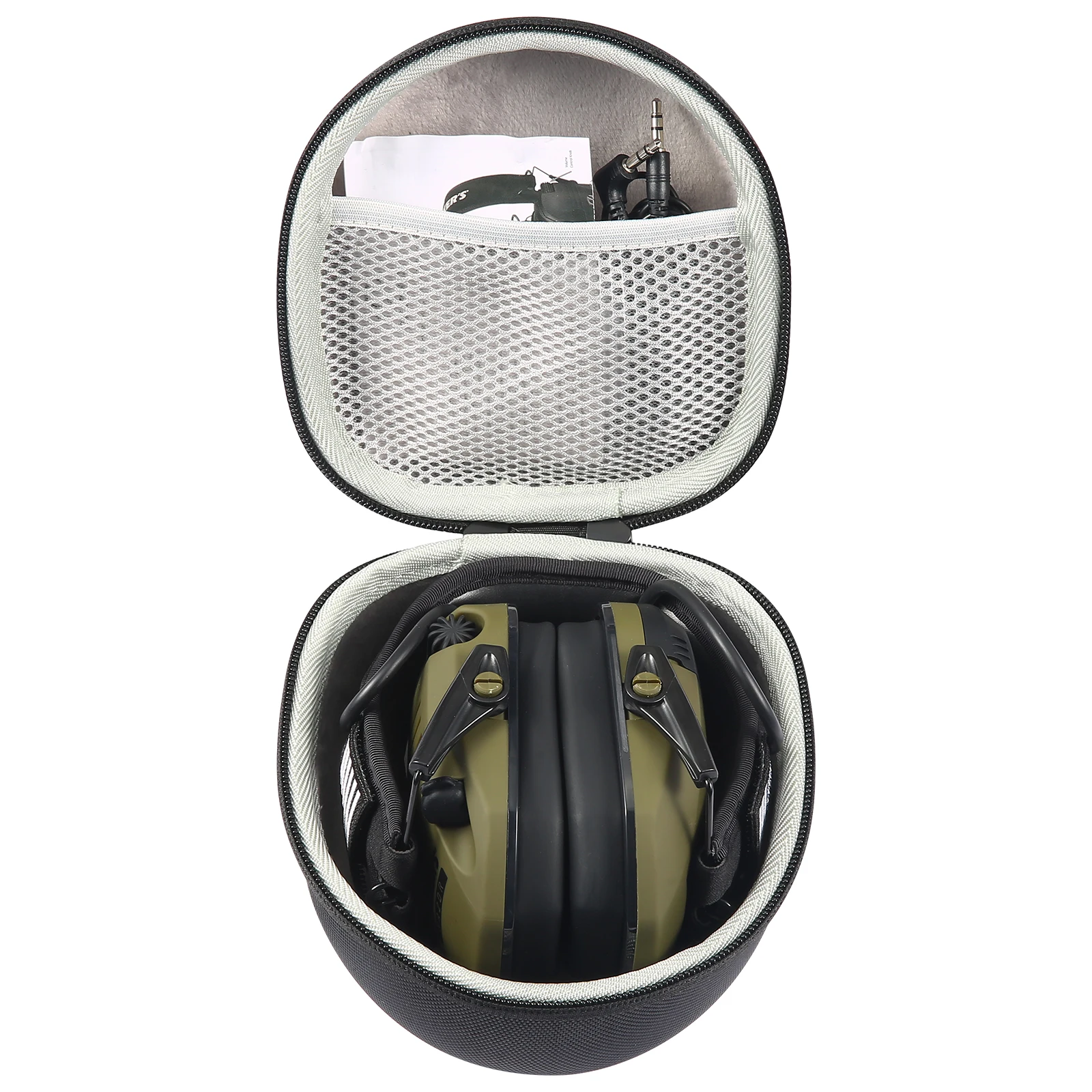 Hard Storage Carrying Case for Electronic Earmuffs Shockproof Bag Top Quality Anti-fall Dustproof Travel Carring Case