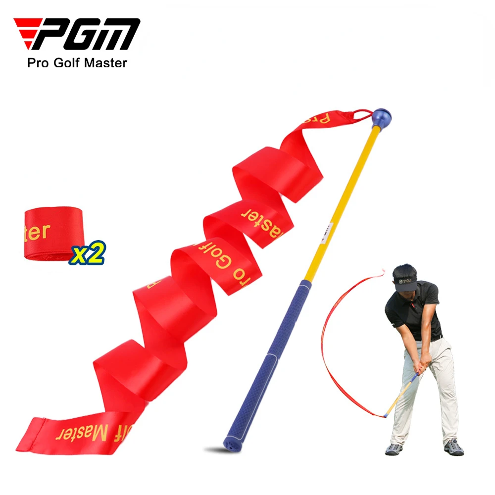 PGM Golf Practitioner Ribbon Swing Stick Sound Practice To Improve Swing Speed Training HGB020