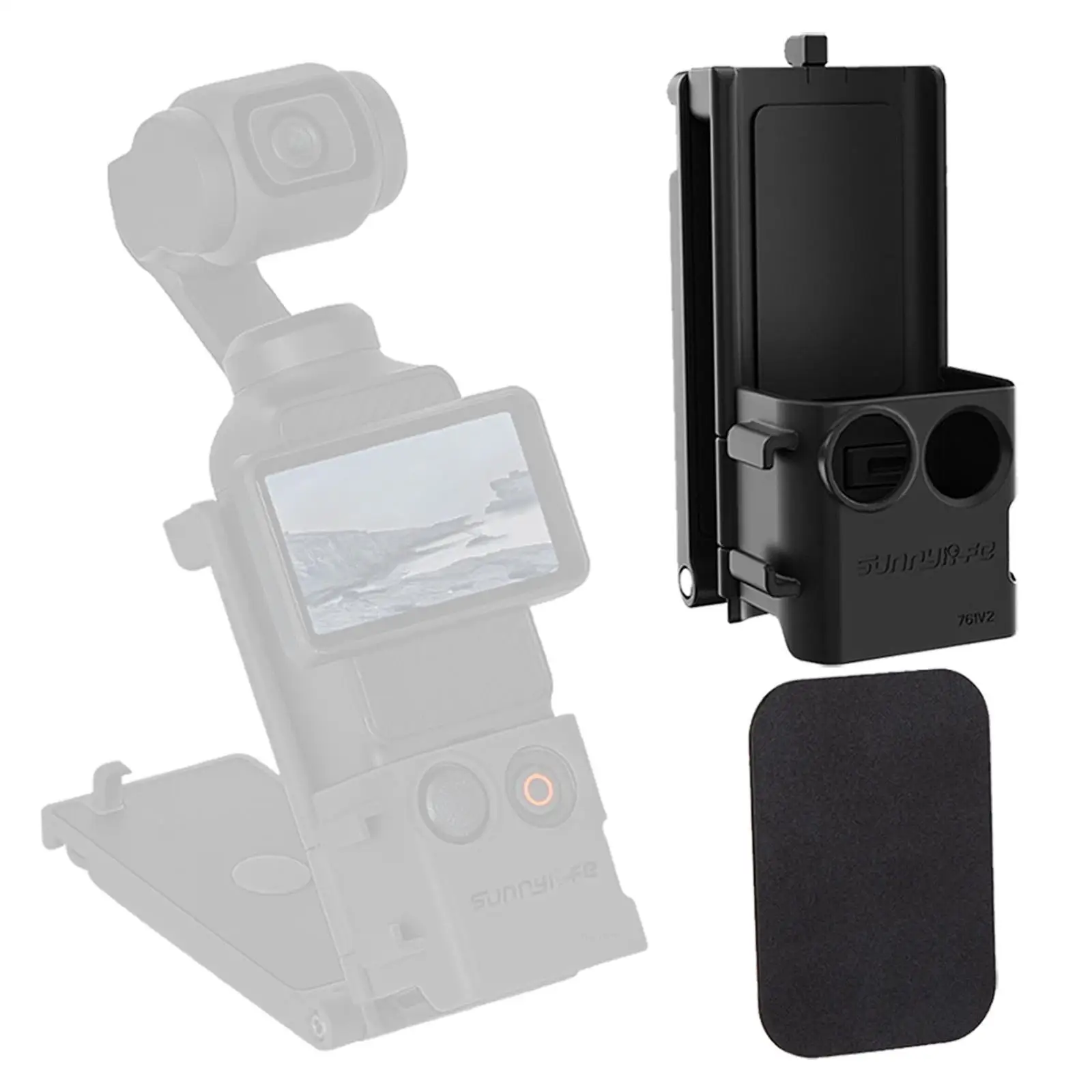 

Многофункциональная подставка для камеры с несколькими интерфейсами, настольное крепление, силиконовая нескользящая опора, аксессуар для фотооборудования