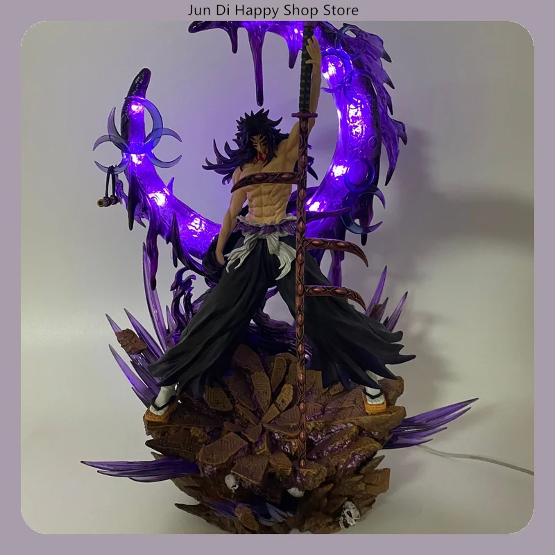 

Фигурка аниме «Истребитель демонов: Верхняя луна» — Кокусибо, 45 см, стоячая поза, коллекционная модель, статуэтка, украшение для рабочего стола, игрушка