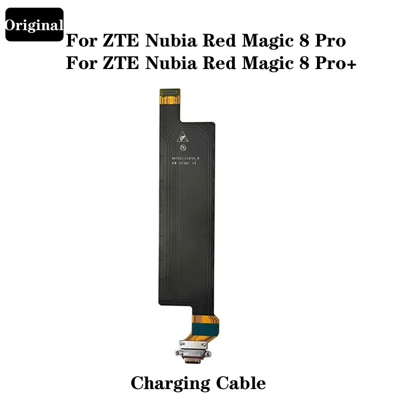 For ZTE Nubia Red Magic 8 Pro 8Pro+ NX729J Original USB Type-C Charging Port Dock Charger Flex Cable Replacement Parts