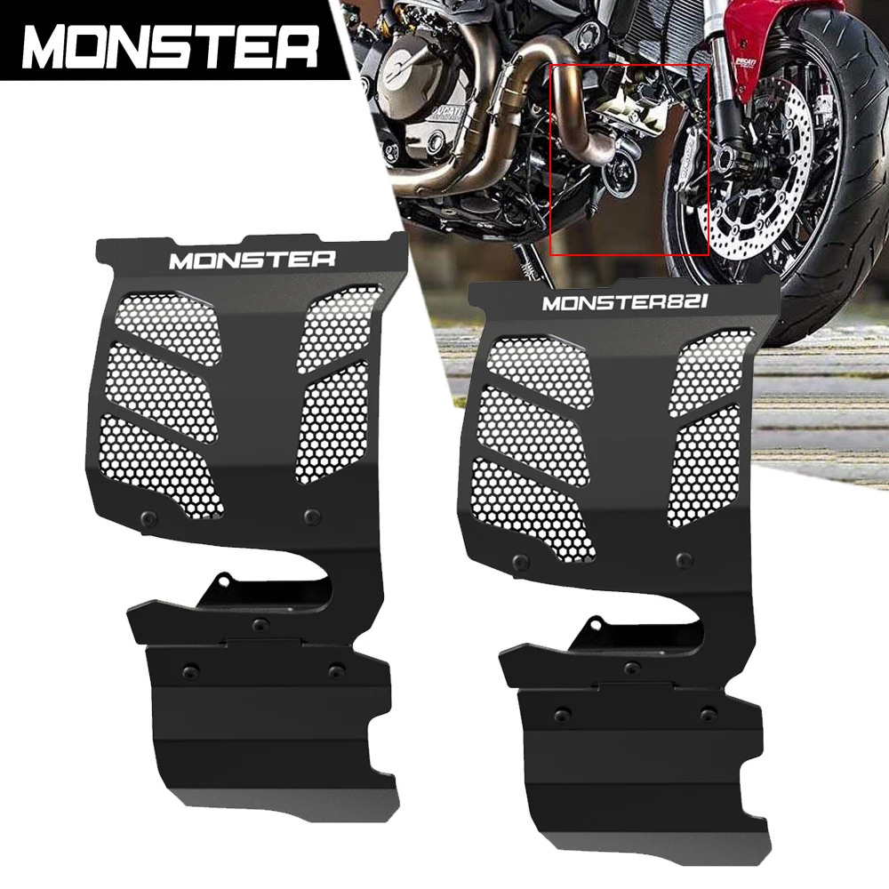 

For Ducati Monster 821 2013-2020 Monster 821 Stealth 2019-2020 821 Dark/Stripe 2016 Motorcycle Cylinder Head Guard Engine Guard