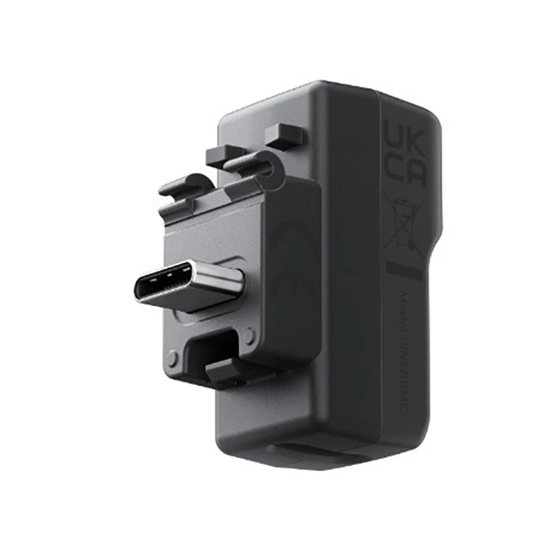 Адаптер для внешнего микрофона для камеры Insta360 X4 Type-C и 3,5 мм аудио порты поддержка зарядного устройства для Insta360 ONE X4 аксессуары