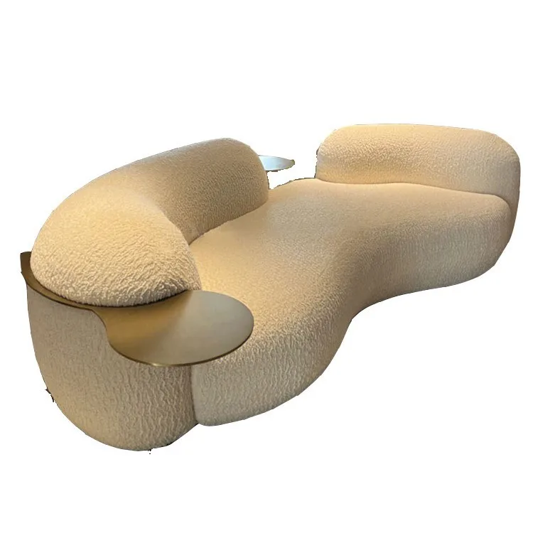 

Italian light luxury fashion simple size apartment sofa