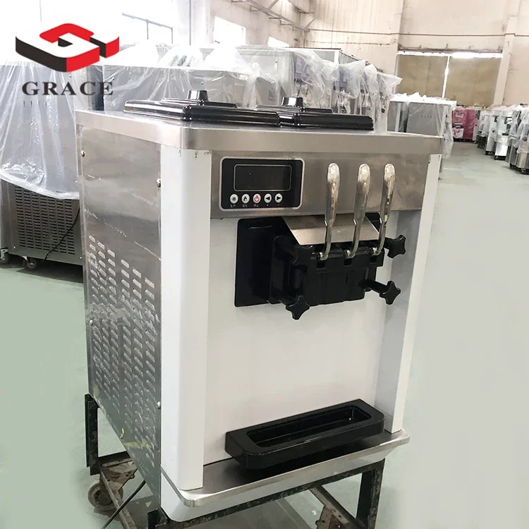 Premium 3 5 Nozzles Price Soft Serve Yogurt Ice Cream Machine For Sale