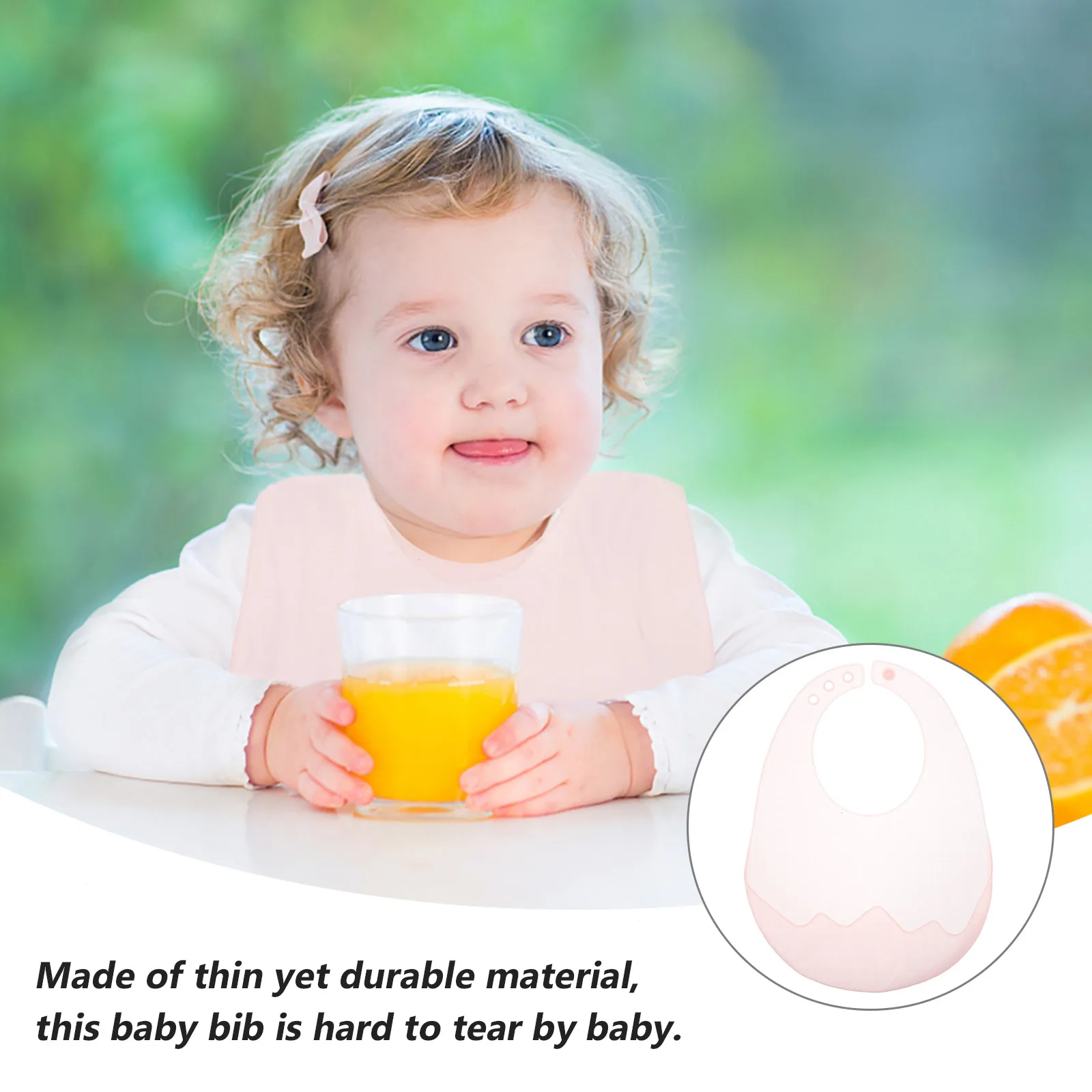 

Ultra Thin Silicone Bibs for Babies Toddler Feeding Drool Catcher Baby Eating Supplies Lightweight Dishwasher Safe Non Toxic