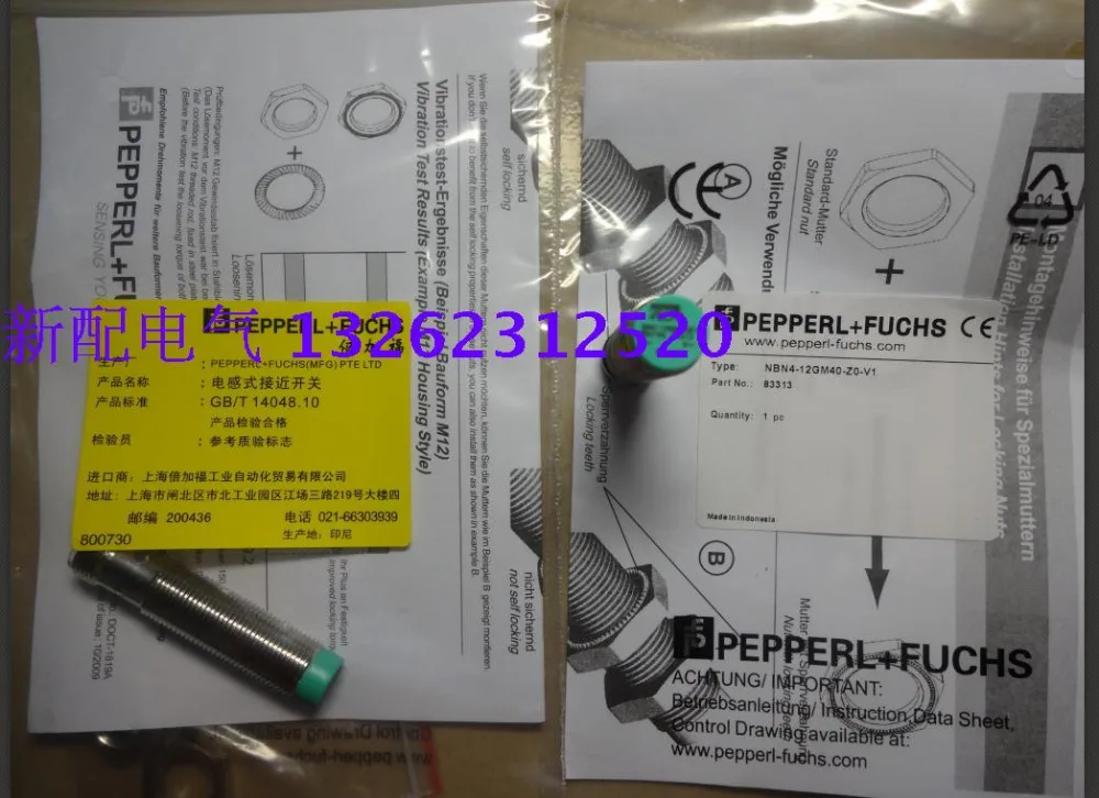 

NBN4-12GM40-Z0-V1/NBN4-12GM40-Z0 P+F Новый высококачественный датчик приближения