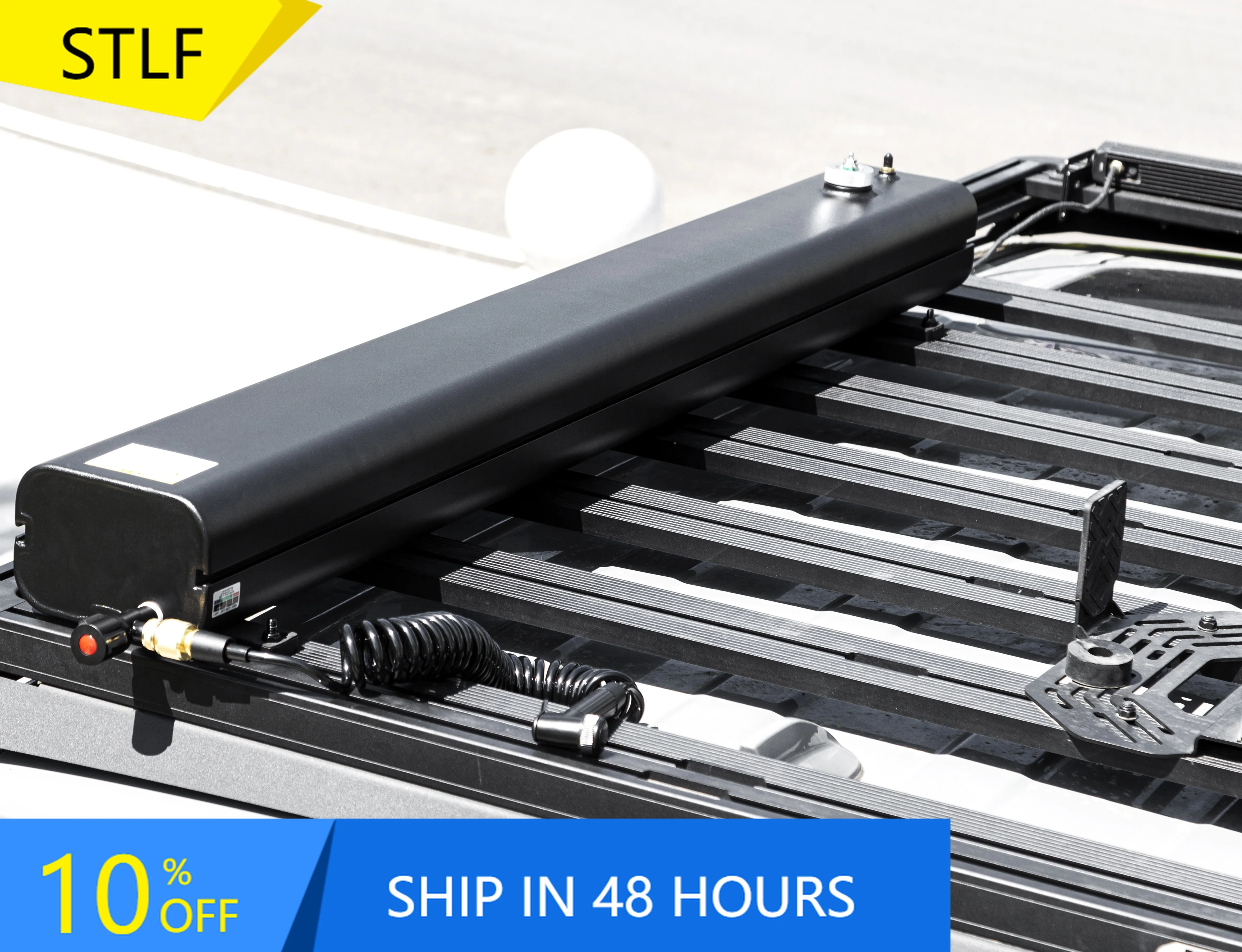 

STLFAluminum Alloy Multi Camping Shower 30L Car Roof Water Tank Water Storage tank