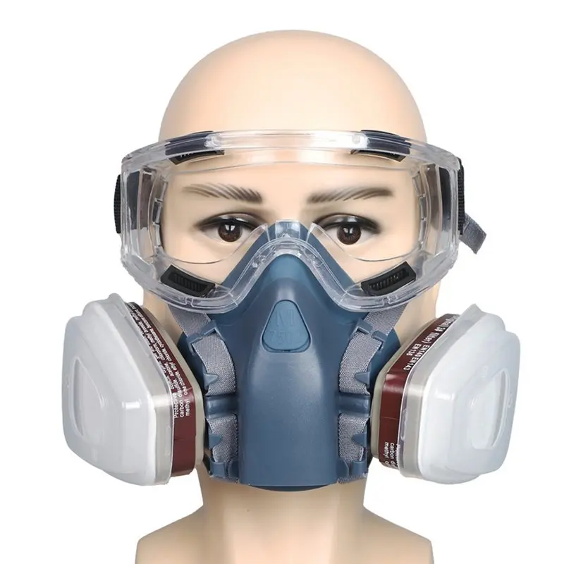 [LXYA68Z!] Reusable Respirator 7502, For Chemical Handling, Painting, Welding