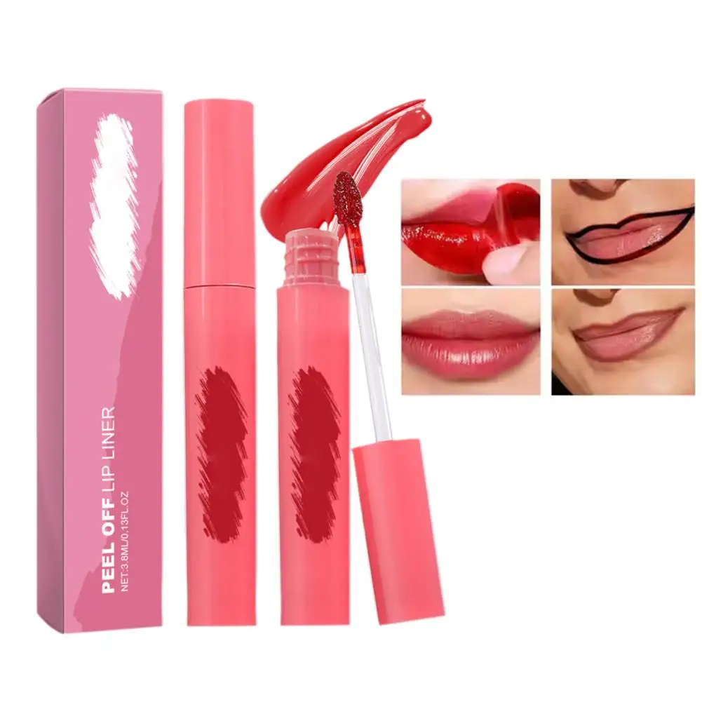 ملمع شفاه مرطب يدوم طويلاً، غير لاصق، ملمع مخملي غير لامع، مقاوم للتلطخ، مكياج مسيل للدموع، لمسة نهائية للشفاه، مرطب الشفاه Glo U4J3