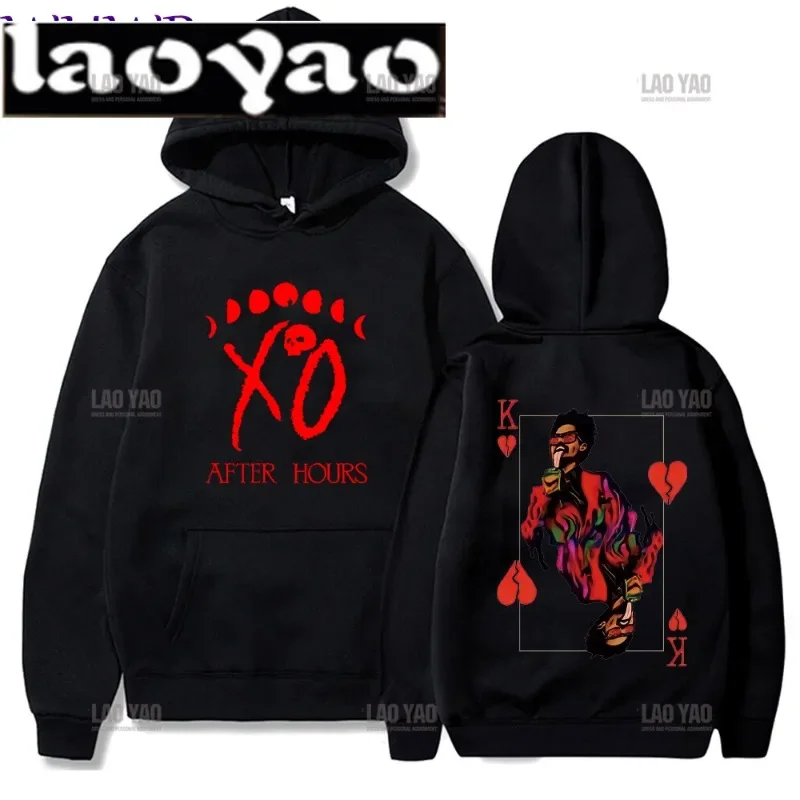 2023 Weeknd Sweatshirts Casual Loose Hoodies the Weeknd Hoodie Y2k Streetwear Pullover Unisex Printing Pullovers