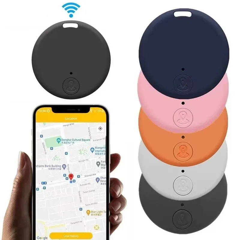 

1/2/3 шт. Умный GPS-трекер Bluetooth 5.0, мини-устройство для отслеживания собак, домашних животных, детей, сумок, кошельков, Android Smart Finder Locator