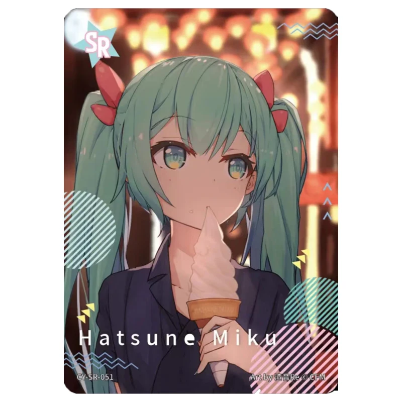 Hatsune Miku KAYOU SR MEIKO KAITO Megurine Luka Camui Gack Smith Hioka Christmas Birthday Gift Collection Cards amusement