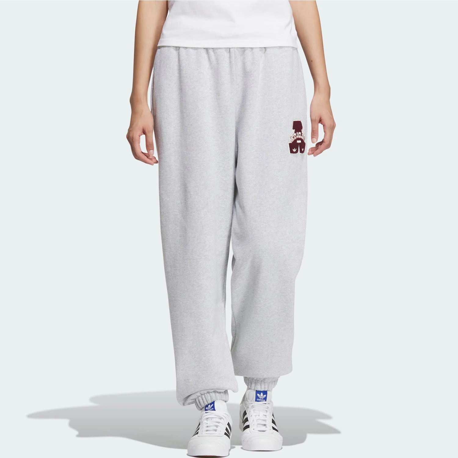 

Adidas genuine Three Stripes Women's Loose Knit Joggers JX7068