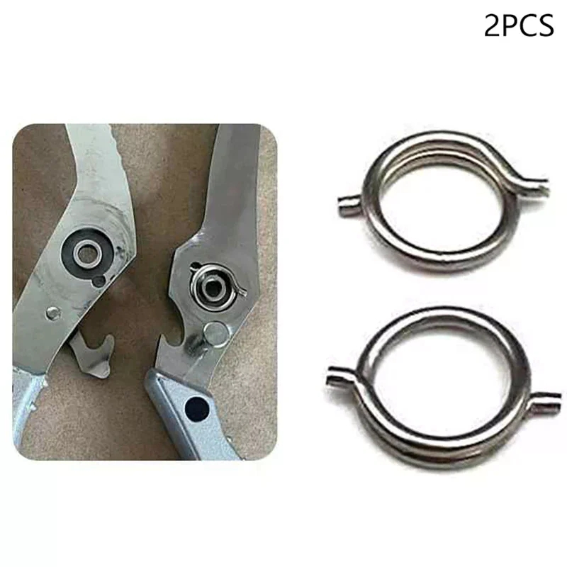 2PCS Chicken Bone Scissors Accessories Spring Wire Diameter 1.8mm Outer Diameter 15mm Nickel Plated Steel Torsion Spring