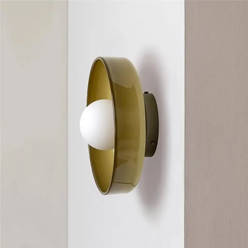 DTEN-Glass Ceiling Light With Lamp Source For Home Decor And Daily Lighting