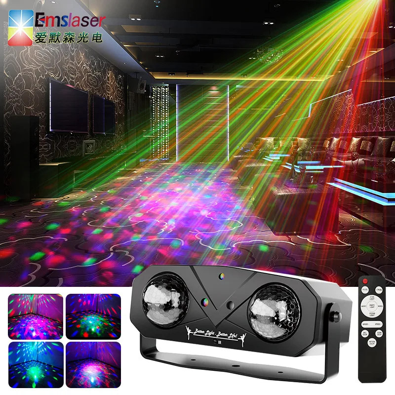 クリスマス装飾ライト多目的 7 色回転雰囲気 LED 水の波紋 KTV ディスコライト