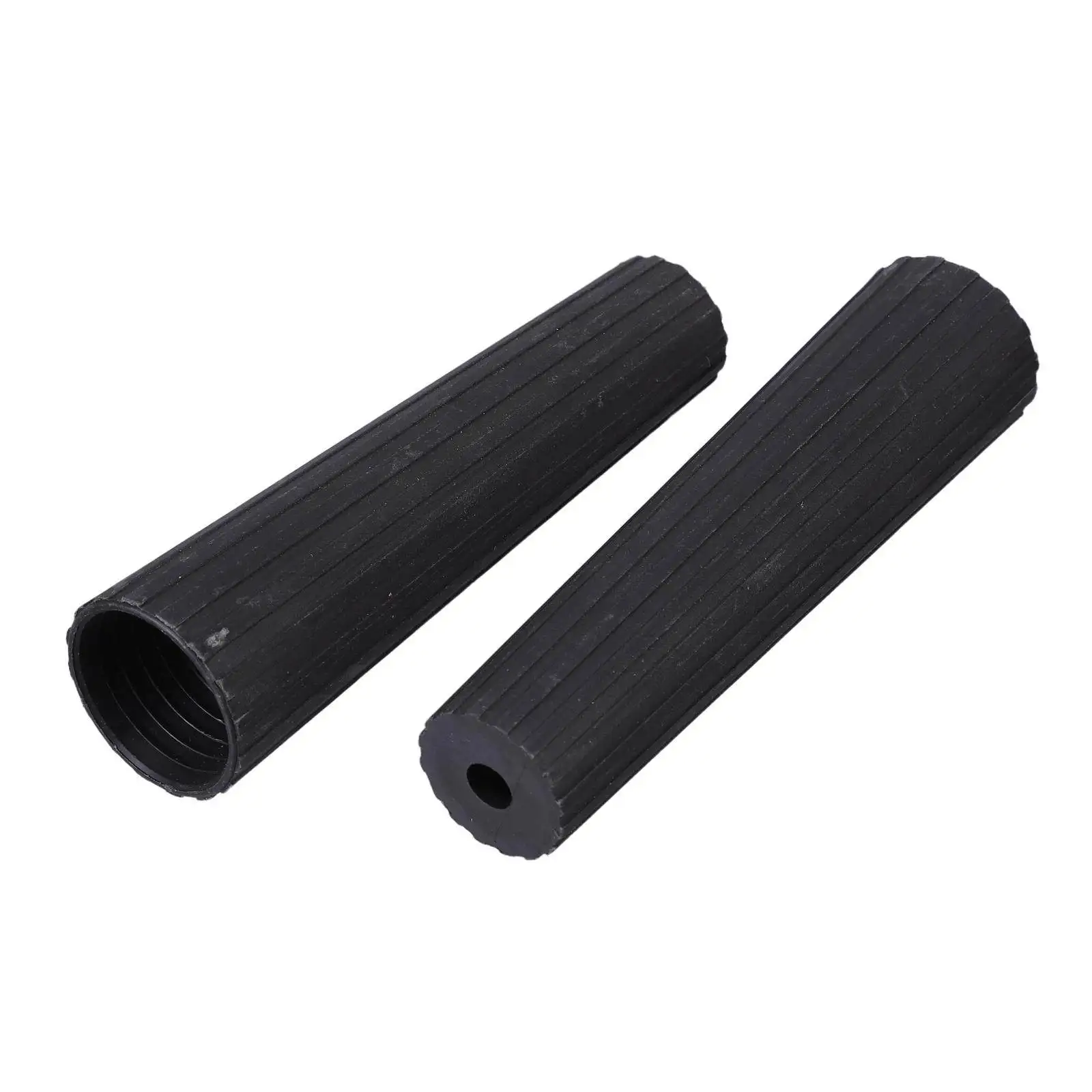 2pcs Broom Handle Threaded Pole Adapter Connectors Plastic Telescoping Pole End Tip for Mops Brooms Extension