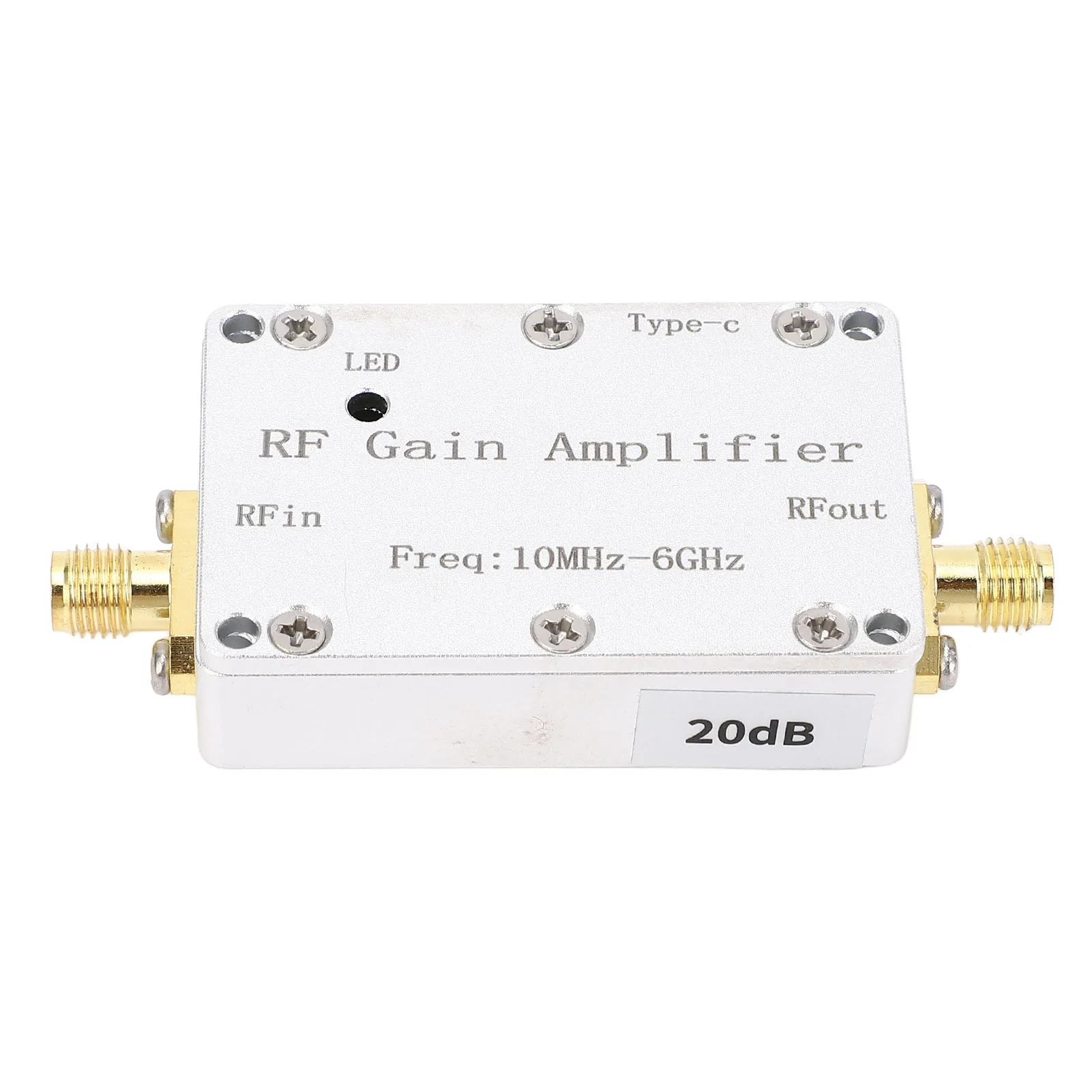 20dB Low Noise Receiver Module RF Radio Frequency Module with SMA Connector Input Output 10M-6GHz RF Module