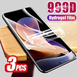 3PCS Full Cover Hydrogel Film For ZTE Axon 30 40 50 Ultra Screen Protector film For ZTE Axon A41 A31 Ultra 5G 40 Pro Not Glass