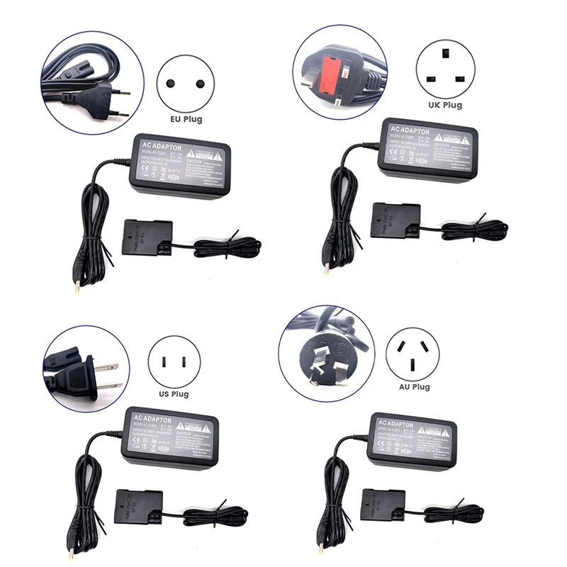 EN-EL15 الدمية بطارية التيار المتناوب موائم مصدر تيار عدة لنيكون P7000 P7800 D5500 D5600 D3300 D5100 D5 300 الاتحاد الأوروبي التوصيل