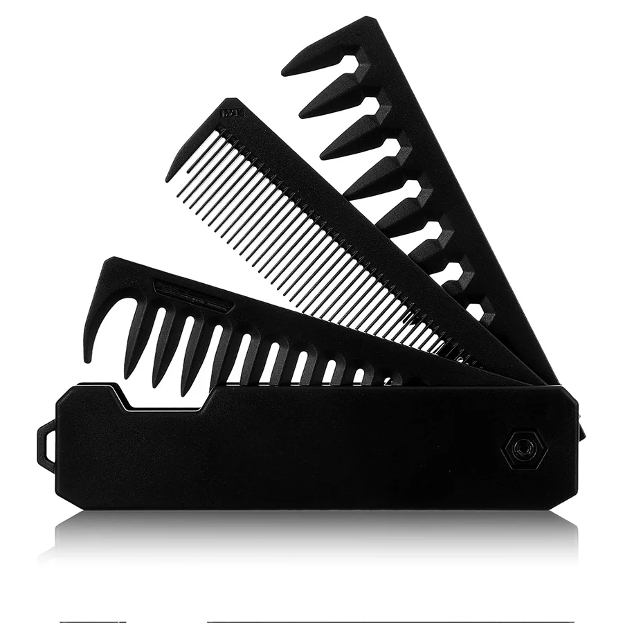 escova-de-cabelo-3-em-1-para-viagem-pente-dobravel-para-homens--pente-preto-de-dentes-finos-e-largos-pente-portatil-para-cuidados-diarios