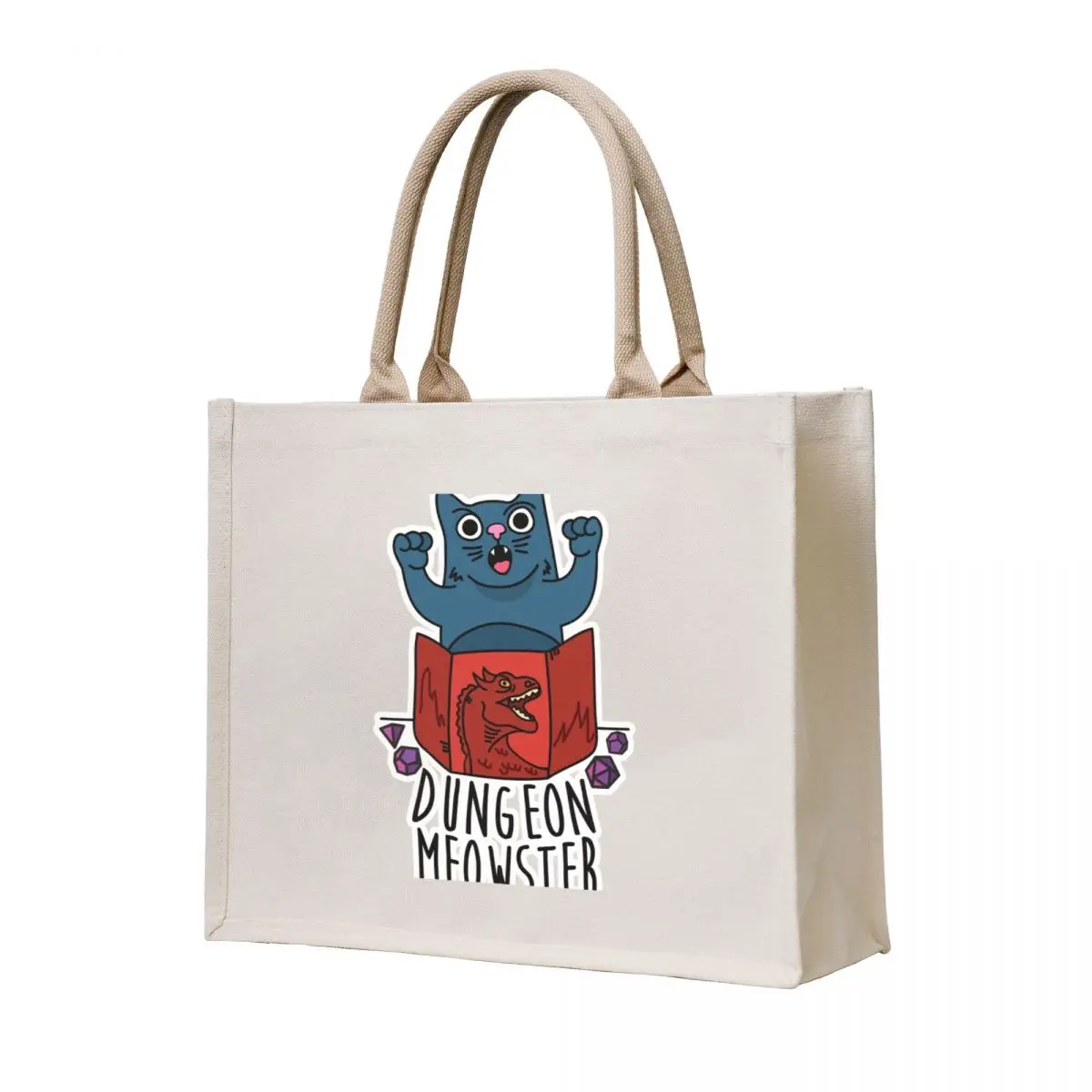 

Dungeon Meowster Tote Bag tote bag woman Women's bag large tote